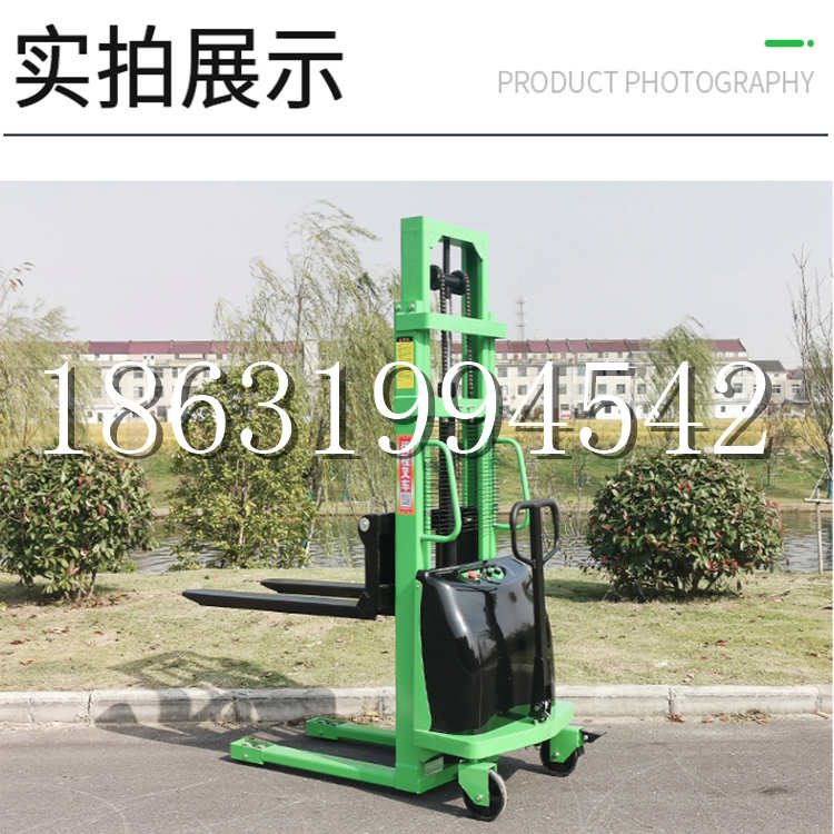 冕宁县电动叉车堆高车液压铲车电瓶1吨2吨站驾步行式小型全自动叉车